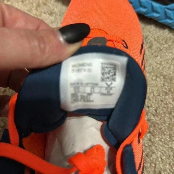 Saucony XC orange running /racing spikes shoes size 11.5 women’s New no box - Picture 3 of 7